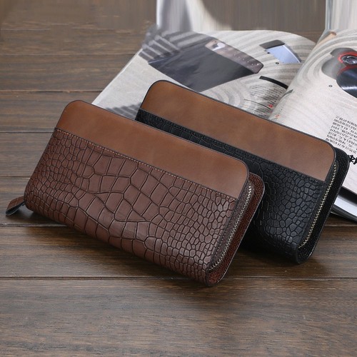Men long wallet crocodile - men's,