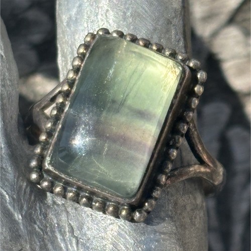 Handmade sterling silver bezel