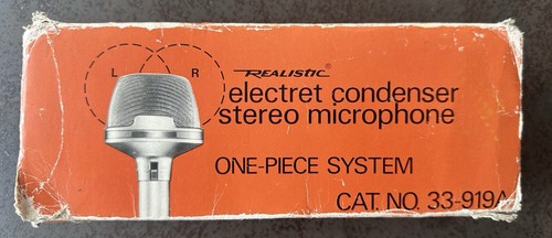Realistic electret condenser - electret,