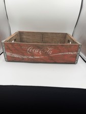 Vintage Wooden Coca Cola Coke