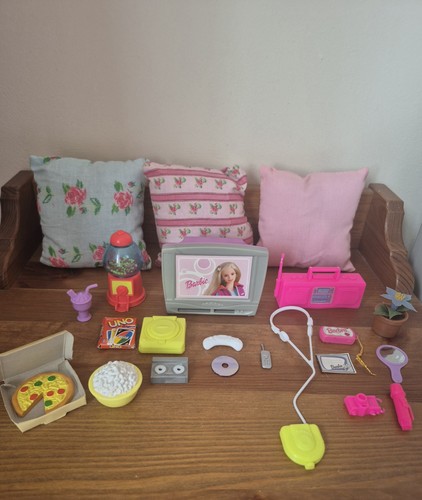 Vintage barbie living room - 20+,