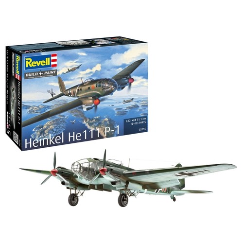 Revell 03755 heinkel - heinkel, he