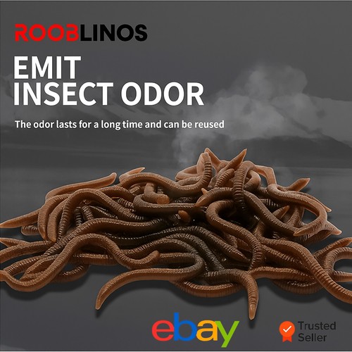 50pcs 9cm lifelike red - 9cm,