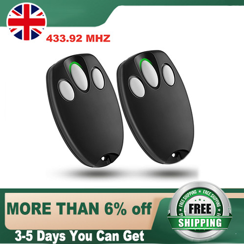 2pcs garage door remote - door,