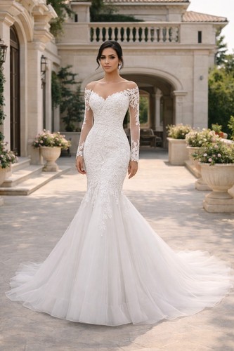 Mermaid wedding dresses off - dresses,