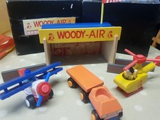wooden  Woody - Air Airport  Construction educational toys