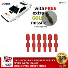 Corgi James Bond 269 Lotus Esprit MISSILES Rockets X6 Reproductions 007 + EXTRAS