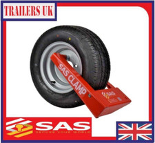 SAS Wheel Clamp For Trailer WIDE Wheels Security HD4 Lock 