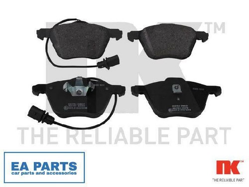 Brake pad set disc - disc, for