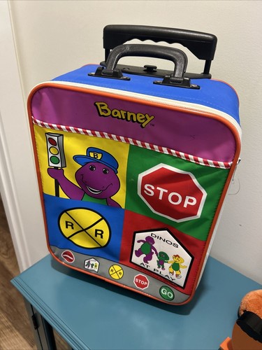 Barney soft side luggage - luggage,