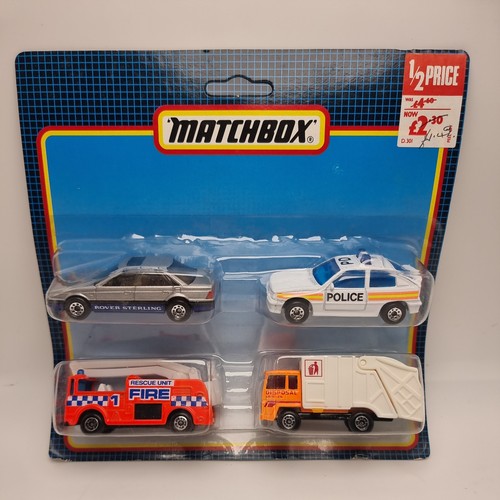 Vintage 1992 matchbox - set, 4