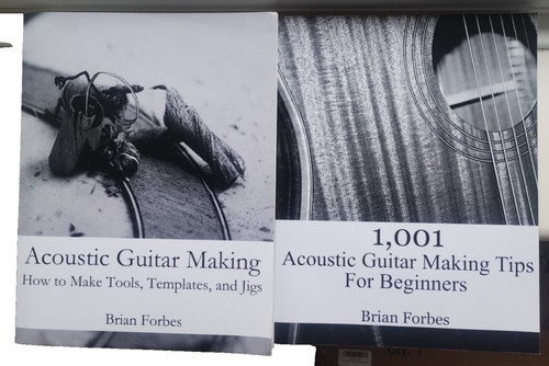 Acoustic guitar making and - making,