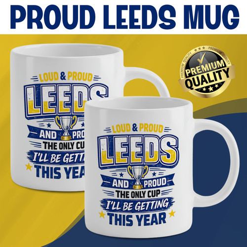 Fbleeds coffee mug leeds - coffee,
