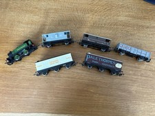 Hornby Southern Engine, assorted Freight Wagons And Miniature Cars