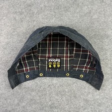 Vtg Barbour Hood One Size Navy