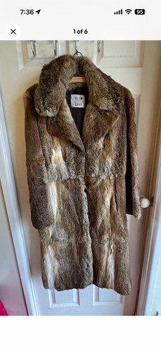 Women vintage real fur long - vintage,