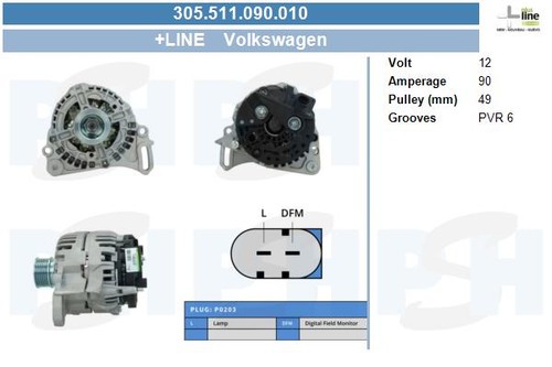New alternator for - new,
