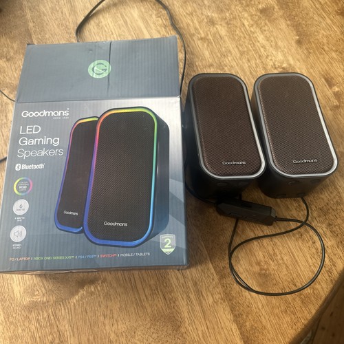 Goodmans led gaming speakers - goodmans,