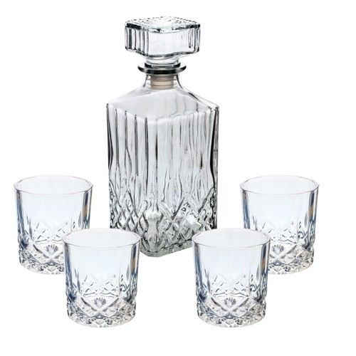 Decanter 900ml and - , 4pcs