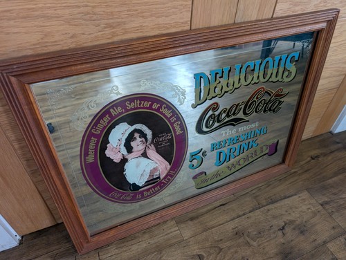 Vintage large coca cola - vintage,