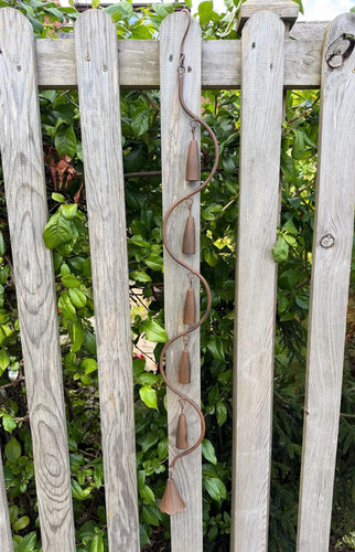 Hanging bell garden chain wind - garden,