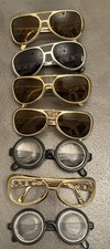 Elvis And Various Stage Glasses 