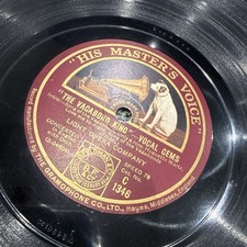 HMV 78rpm The Vagabond King