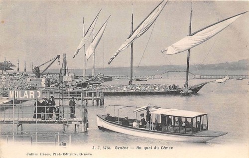 Motor boat launch pier quai - boat,