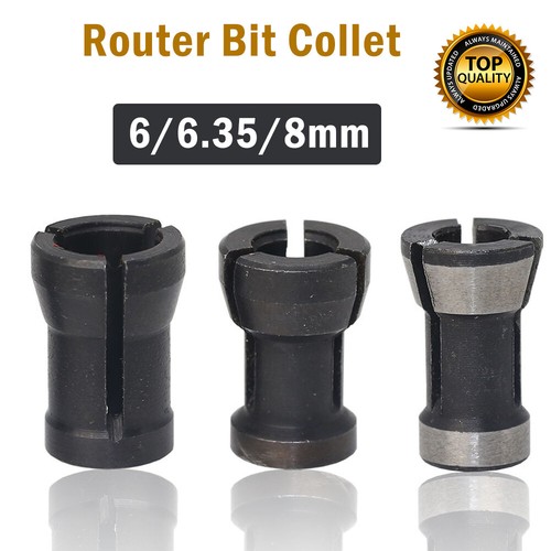 Router bit collet chuck - router,