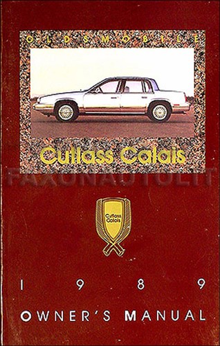 1989 oldsmobile cutlass - oldsmobile, calais