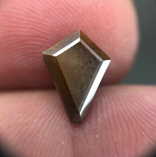Brookite cut gemstone - 1.40, ct