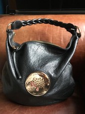 MULBERRY DARIA BLACK PATENT SHOULDER BAG -  EXC COND - HARDLY USED - RRP £695.00