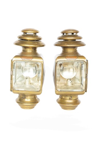 Pair edwardian veteran car - pair,