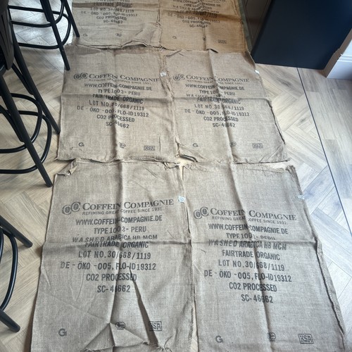 Used coffee sacks - coffee, same