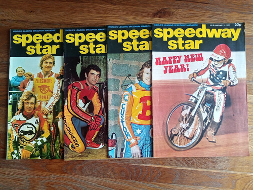 Speedway star magazines - speedway,