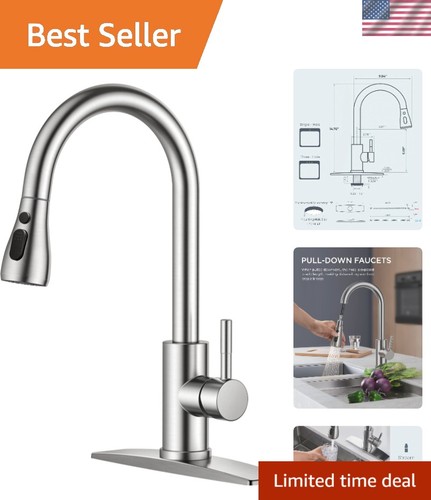 Kitchen faucet stainless - kitchen,
