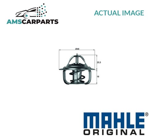Engine coolant thermostat 1 - engine,