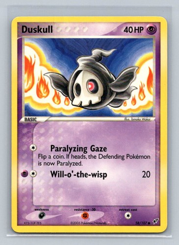 Pokemon duskull deoxys 107 - pokemon, 58/107