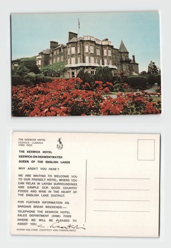 Postcard the keswick hotel - -,