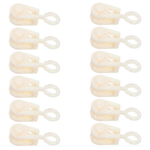 12pcs small plastic pulley - 12pcs,