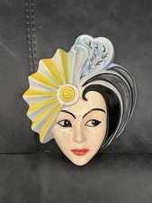 Crown Devon Hand Painted Dorothy Ann Face Plaque