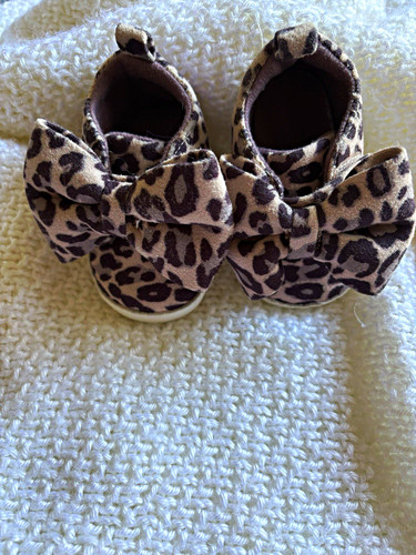 Baby slippers slip on - 3-6m, slip-on