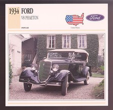 1934 ford 8 - ford, v-8