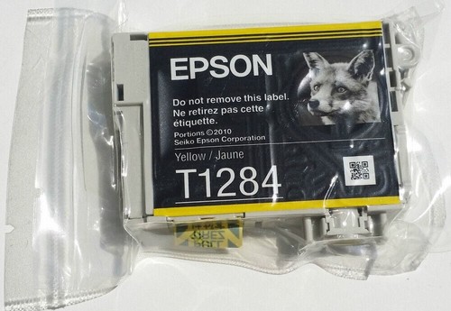 Genuine epson t1284 fox yellow - genuine,