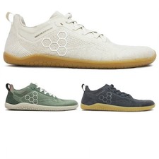 Vivobarefoot Mens Trainers Primus Lite Knit Natural Low-Top Laces Synthetic