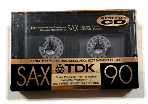 Tdk vintage audio - sa-x,