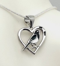 Magpie Newcastle Heart Pendant