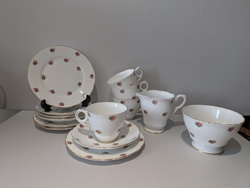 Vintage bone china tea - vintage, set