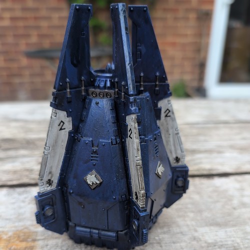Space wolf drop pod - wolf,