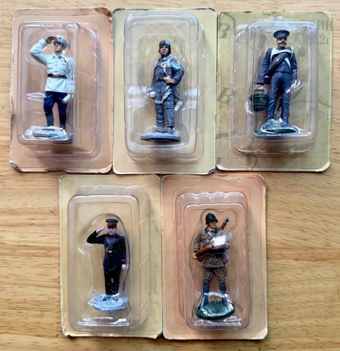Collection five painted - of,